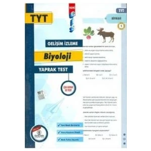 Özde Bir Yayınları  Özdebir TYT Biyoloji Gis Yaprak Test