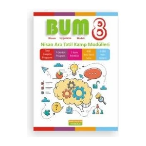 Simülasyon Yayınları 8. Sınıf Nisan Tatili Kamp Modülleri Bum 8
