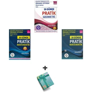 Gür Yayınları Gür Muhtelif Gür Pratik Matematik Geometri Başlangıç Seti-3 Kitap