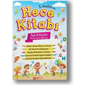 Muhtelif Hece Kitabı (1. Sınıflar İçin) / 4 Adım