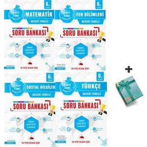 Nartest Yayınevi Muhtelif Nartest Yayınevi 6. Sınıf Mavi Seri Soru Bankası Seti 2022 - 4 Kitap