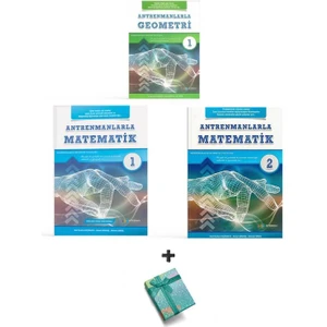 Muhtelif Antrenmanlarla Matematik 1-2 Geometri 1 Seti - 3 Kitap
