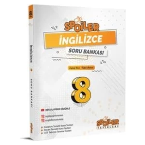 Spoiler Yayınları 8. Sınıf İngilizce Soru Bankası