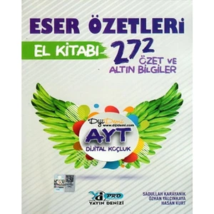 Yayın Denizi Yayınları AYT Eser Özetleri Pro El Kitabı