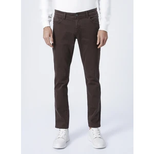 Altınyıldız Classics 4A1400000101  Normal Bel Slim Fit Düz Kahve Erkek Pantolon