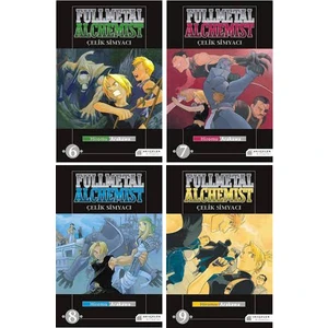 Fullmetal Alchemist 6-7-8-9. Ciltler Manga Seti - Hiromu Arakawa