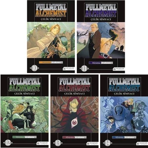 Fullmetal Alchemist 10-11-12-13-14. Ciltler Manga Seti - Hiromu Arakawa