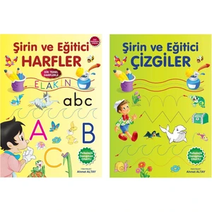 Şirin ve Eğitici Harfler + Çizgiler