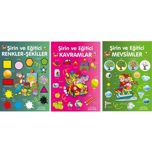 Şirin ve Eğitici Renkler-Şekiller+ Kavramlar + Mevsimler