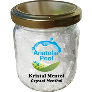Anatolia Pool Sauna Buhar Esansı Mentol Kristal 50 Gram ( Sauna Essence Menthol Crystal )