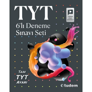 Tudem Yayınları TYT 6'lı Deneme Sınavı Seti