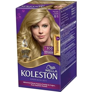 Wella Koleston  Wella Koleston  Kit 8/1 Açık Küllü Kumral Saç Boyası Kategori Saç Boyası