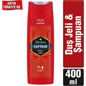 Old Spice  Old Spice Duş Jeli &şampuan 400 ml Captaın Kategori Duş Jeli