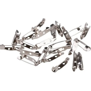 Ozan Tuhafiye Metal Broş İğnesi Aparatı 3 cm 50 Adet