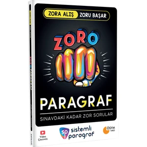 Tonguç Akademi Sistemli Paragraf Zoro Paragraf Soru Bankası