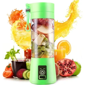 Ibico Portatif Taşınabilir USB Şarjlı El Blender Yeşil 380ML