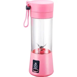 Ibico Portatif Taşınabilir USB Şarjlı El Blender 380ML Pembe