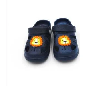Linda Shoes Daye Anatomik Kaydırmaz Tabanlı Hayvan Figürlü Çocuk Sandalet Terlik