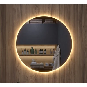70 cm Çapında Gün Işığı LED Işıklı Dekoratif Ayna