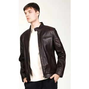 E-178 Gerçek Deri Erkek Mont