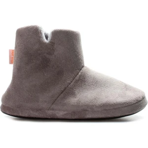 Fast Step Unisex Gri Içi Yünlü Ev Pandufu Ev Botu Ev Ayakkabısı 331xa096