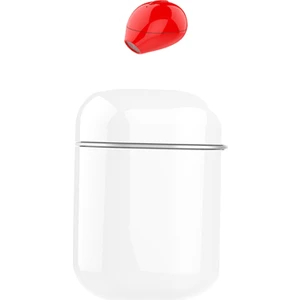 Mini Kablosuz Kulaklık Gizli Bluetooth Kulaklık Kulaklık W / Şarj Durumda Kırmızı (Yurt Dışından)