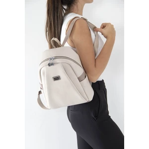 Silver Polo Silver  Polo Kadın Sırt Çantası Bej - Kum NV926
