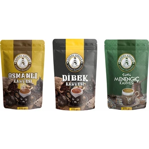 Saray Kahve Set Osmanlı-Dibek-Sütlü Menengiç Kahvesi 600 gr x 3