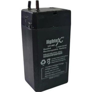 LT-403 4 Volt 0.3AMPER Akü 20 x 26 x 48 mm