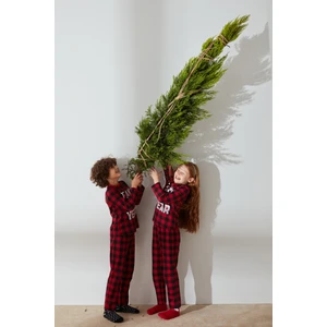 Kırmızı Unisex Fam Team 2li Pijama Takımı