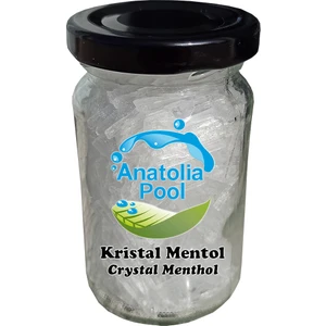 Anatolia Pool Sauna Buhar Esansı Mentol Kristal 90 Gram ( Sauna Essence Menthol Crystal )