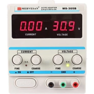MT-305B 0-30 Volt 5 Amper Ayarlı Güç Kaynağı