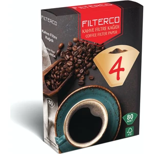 Kahve Filtre Kağıdı 1 x 4 80 Li