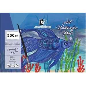 Alex Schoeller Art Watercolour Pad Sulu Boya Defteri Blok 300 Gr. A4 12 Yaprak