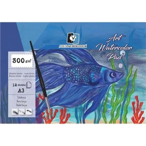 Alex Schoeller Art Watercolour Pad Sulu Boya Defteri Blok 300 Gr. A3 12 Yaprak