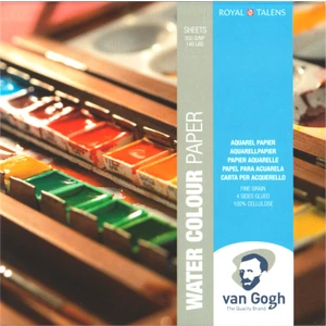 Van Gogh Cold Press Sulu Boya Defteri Blok 300 Gr. 30X30 Cm. 12 Yaprak