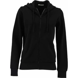 Ltb Bayan Kapişonlu Fermuarli Nomehi Sweatshirt Siyah