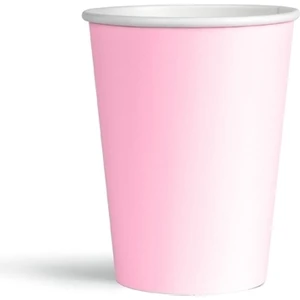 Ki̇kajoy Karton Bardak Kikajoy 8 'li - Makaron Pembe