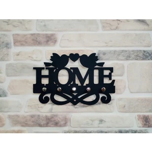 Toprak Lazer Kesim Home Anahtarlık Askılık Dekoratif Home Anahtarlık