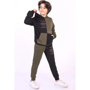 Toontoy Kids Toontoy Erkek Çocuk Kanguru Cepli Eşofman Takım