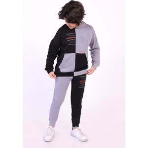 Toontoy Kids Toontoy Erkek Çocuk Kanguru Cepli Eşofman Takım