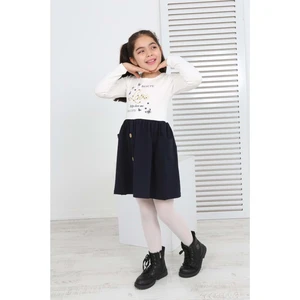 Toontoy Kids Toontoy Kız Çocuk Beauty Love Baskılı Elbise