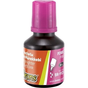 Fosforlu Kalem Mürekkebi 30 cc Pembe