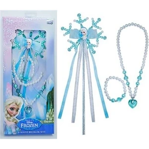 Tahtakale Marketi Disney Frozen Elsa Asa Kolye Bileklik Seti