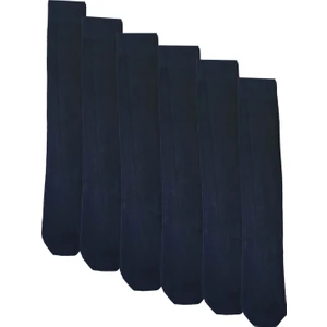 Kadın Bambu Dizaltı Kolej Çorabı 6'lı