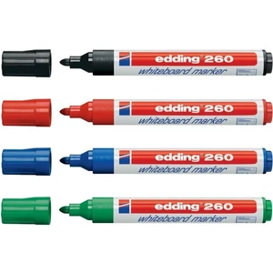 260 Beyaz Yazı Tahtası Kalemi 4'lü Set