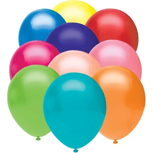 Balonevi, Karışık Renk, Baskısız Pastel Balon 100'LÜ Paket