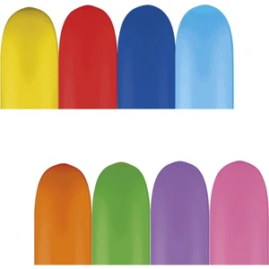 Balonevi, Karışık Renk, Sosis Balon 260, 100'LÜ Paket