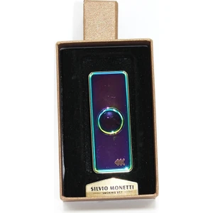 Silvio Monetti Renkli Şarjlı USB Çakmak SMC414USR004