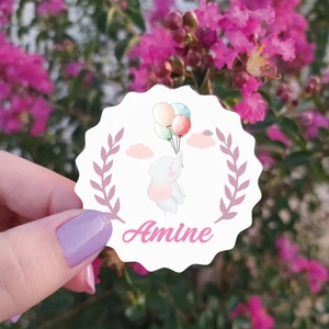 Yaşam Baskı Ahşap Magnet Kişiye Özel Bebek - Çocuk 20'li